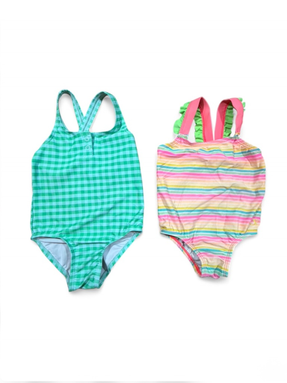 Toddler Girls Swimsuit Bundle 2T 24M Old Navy + OP Ocean Pacific One Piece Lot
